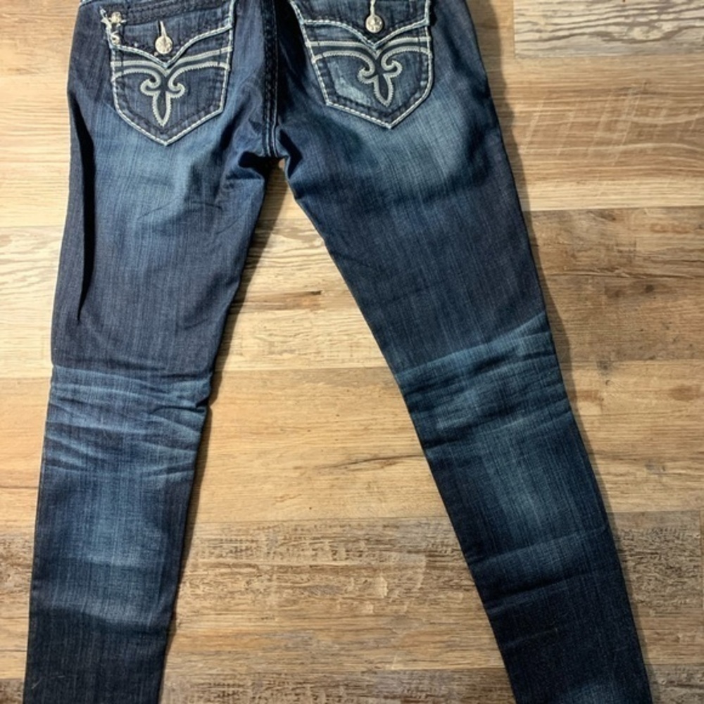 Like new, Rock Revival Stephanie skinny size 28 - Picture 2 of 4